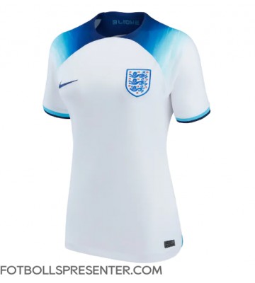 England Hemma Matchtröja Dam VM 2022 Kortärmad